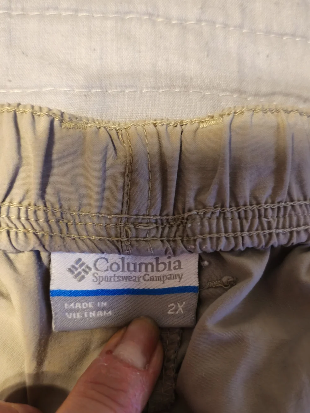 Columbia Women's Khaki Athletic Quick-Dry Shorts